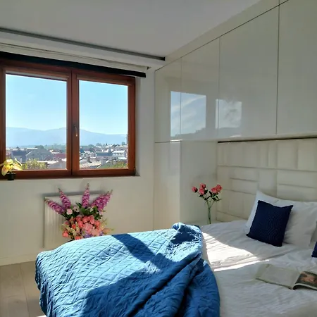 Apartament Sfera Luxusu - Widok Na Gory, Ogrod Na Dachu I Parking W Cenie! Pkp I Bus 650m, Energylandia, Szczyrk, Enduro, Jezioro Zywieckie