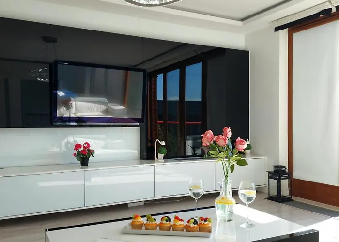 Apartmán Sfera Luxusu - Widok Na Gory, Ogrod Na Dachu I Parking W Cenie! *